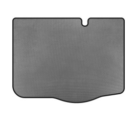 Килимок в багажник EVA (HB, 5-ти дверний, До рестайлінгу, Сірий) для Fiat Punto Grande/EVO 2006-2018 рр