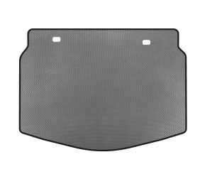 Килимок в багажник EVA (Купе, Сірий) для Hyundai Veloster 2018-2022 рр