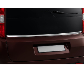 Кромка заднього скла (нерж) для Opel Combo 2012-2018 рр