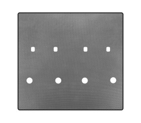 Килимок в багажник EVA (Довга база, Сірий) для Peugeot Partner/Rifter 2019- рр