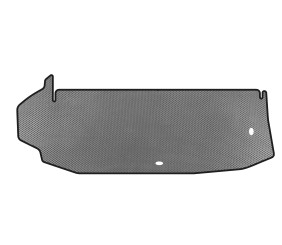 Килимок в багажник EVA (до 3 ряду, без сабвуфера, 7-ми місний, Сірий) для Toyota Highlander 2019- рр