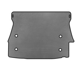 Килимок в багажник (Купе, Сірий) для BMW 3 серія E36 1990-2000 рр