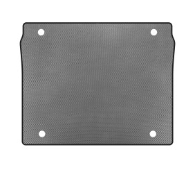 Килимок в багажник (5-ти місний/Коротка база, Сірий) для Fiat Doblo II 2010-2022 рр