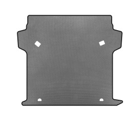 Килимок в багажник (Сірий) для Fiat Doblo II 2010-2022 рр