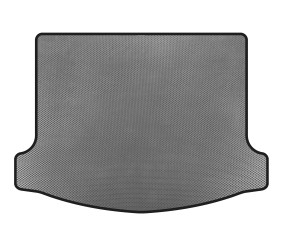 Килимок в багажник (HB, 3-х дверний, Сірий) для Honda Civic HB 2006-2012 рр