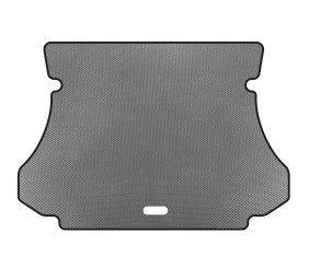 Килимок в багажник (Сірий) для Hyundai Santa Fe 1 2000-2006 рр
