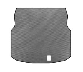 Килимок в багажник (Купе, Сірий) для Mercedes C-class W204 2007-2015 рр