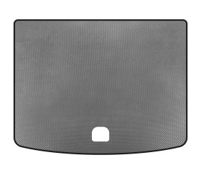 Килимок в багажник (Сірий) для SsangYong Kyron 2005-2014 рр