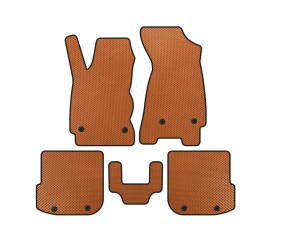 Килимки EVA (SD, Помаранчевий) для Ауди A4 B5 1994-2001 рр