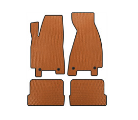 Килимки EVA (1991-1996, Купе, Помаранчевий) для Ауди 80/90 рр