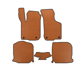 Килимки EVA (HB, 3-х дверний, Помаранчевий) для Ауди A3 1996-2003 рр