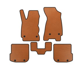 Килимки EVA (SW, Помаранчевий) для Ауди A4 B5 1994-2001 рр