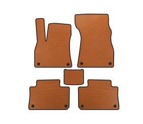 Килимки EVA (Помаранчевий) для Ауди e-Tron 2018-2022 рр