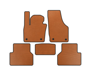 Килимки EVA (Помаранчевий) для Ауди Q3 2011-2019 рр