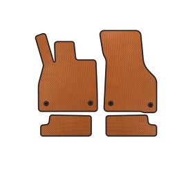 Килимки EVA (Купе, Помаранчевий) для Ауди ТТ 2014-2023 рр