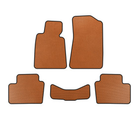 Килимки EVA (Помаранчевий) для BMW 3 серія E30 1982-1994 рр