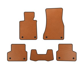 Килимки EVA (Помаранчеві) для BMW 5 серія G30/G31 2017-2023 рр