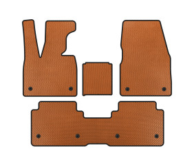 Килимки EVA (Помаранчевий) для BMW I3 2013-2022 рр