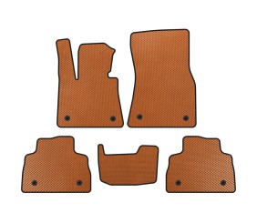 Килимки EVA (Помаранчевий) для BMW X6 G06 2019- рр