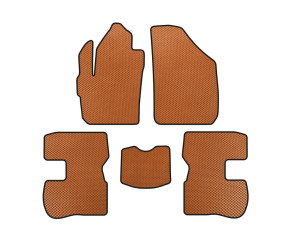 Килимки EVA (Помаранчевий) для Chery Kimo 2007-2015 рр