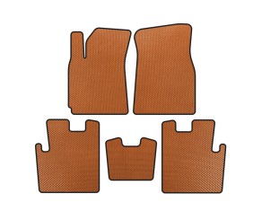 Килимки EVA (2009-2013, Помаранчевий) для Chery Tiggo 1 рр