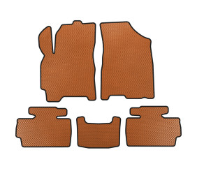 Килимки EVA (Помаранчевий) для Chery Tiggo 2 2014- рр