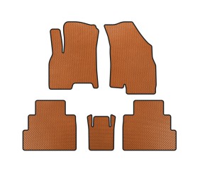 Килимки EVA (Помаранчевий) для Chery Tiggo 7 2020- рр