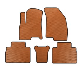 Килимки EVA (Помаранчевий) для Chery Tiggo 8 2017- рр