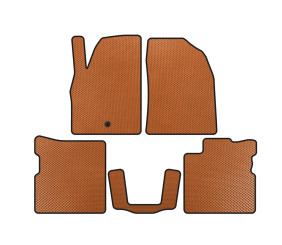 Килимки EVA (Помаранчевий) для Chevrolet HHR 2005-2011 рр