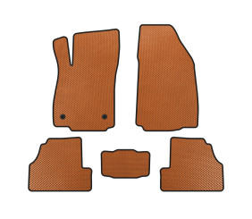 Килимки EVA (2012-2019, Помаранчевий) для Chevrolet Trax рр