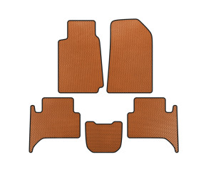Килимки EVA (2 ряди, Помаранчевий) для Chevrolet Trailblazer 2012-2019 рр