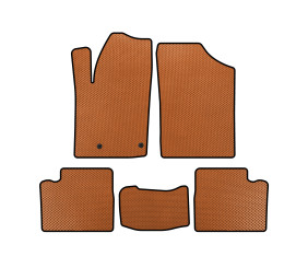 Килимки EVA (Помаранчевий) для Citroen Berlingo 1996-2008 рр