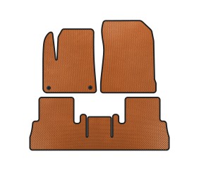 Килимки EVA (Помаранчевий) для Citroen Berlingo/Multispace 2018- рр