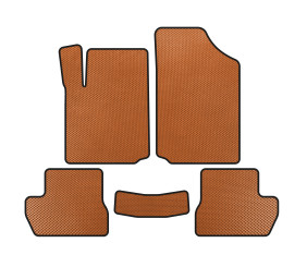 Килимки EVA (Помаранчевий) для Citroen C-2 2003-2009 рр