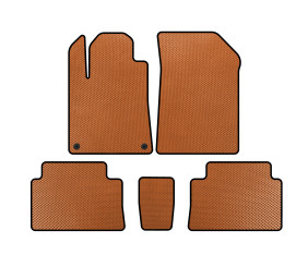 Килимки EVA (Помаранчевий) для Citroen C-5 2001-2008 рр