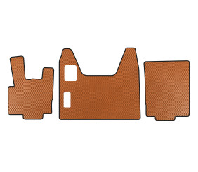 Килимки EVA (Помаранчевий) для DAF XF95 2002-2006 рр