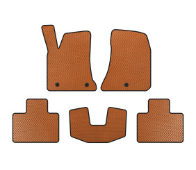 Килимки EVA (2015-2023, SD, Помаранчевий) для Dodge Charger рр