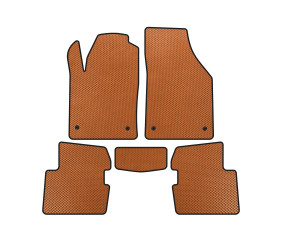 Килимки EVA (SD, Помаранчевий) для Dodge Dart 2012-2017 рр