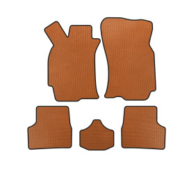 Килимки EVA (SD, Помаранчевий) для Fiat Albea 2002-2012 рр