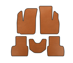 Килимки EVA (Помаранчевий) для Fiat Doblo I 2001-2005 рр