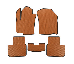 Килимки EVA (HB, Помаранчевий) для Fiat Sedici 2006-2014 рр