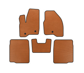 Килимки EVA (2 ряди, 2011-2015, Помаранчевий) для Ford Explorer рр