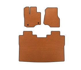 Килимки EVA (Raptor, Помаранчевий) для Ford F-150 2014-2021 рр
