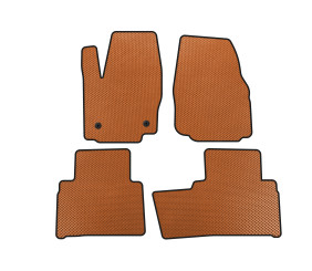 Килимки EVA (2 ряди, Помаранчевий) для Ford Galaxy 2007-2015 рр
