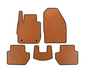 Килимки EVA (SD, Помаранчевий) для Ford Ka 2016- рр