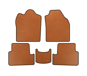 Килимки EVA (2009-2012, Помаранчевий) для Ford Connect рр