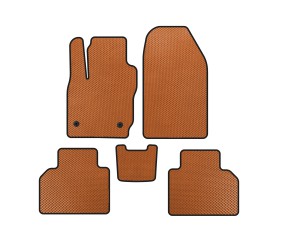 Килимки EVA (Помаранчевий) для Ford Courier 2014-2023 рр