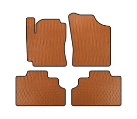 Килимки EVA (SD, Помаранчевий) для Geely CK-2 2008-2016 рр
