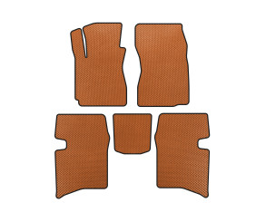 Килимки EVA (SD, Помаранчевий) для Geely MK 2006-2014 рр
