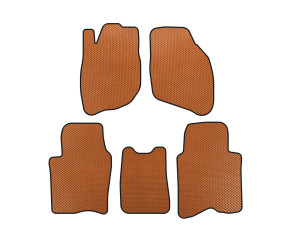 Килимки EVA (SD, Помаранчевий) для Honda City 2002-2008 рр